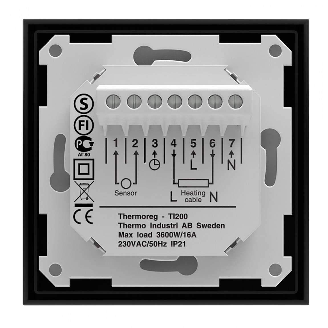 Thermoreg TI-200 Design Black